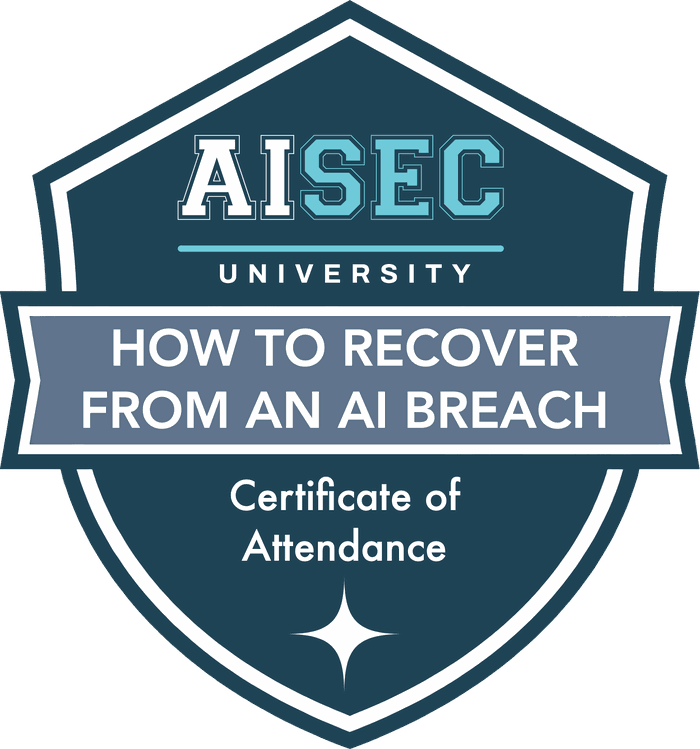 How to Recover From an AI Breach badge