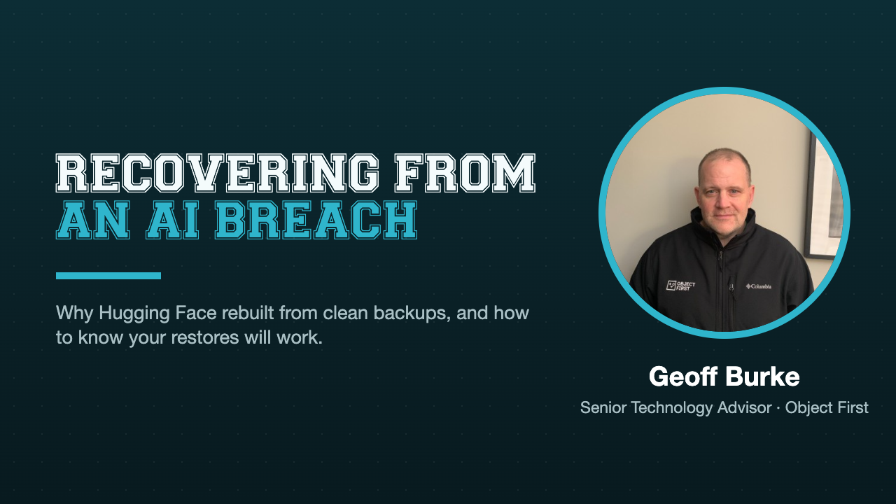 Recap: How to Recover From an AI Breach